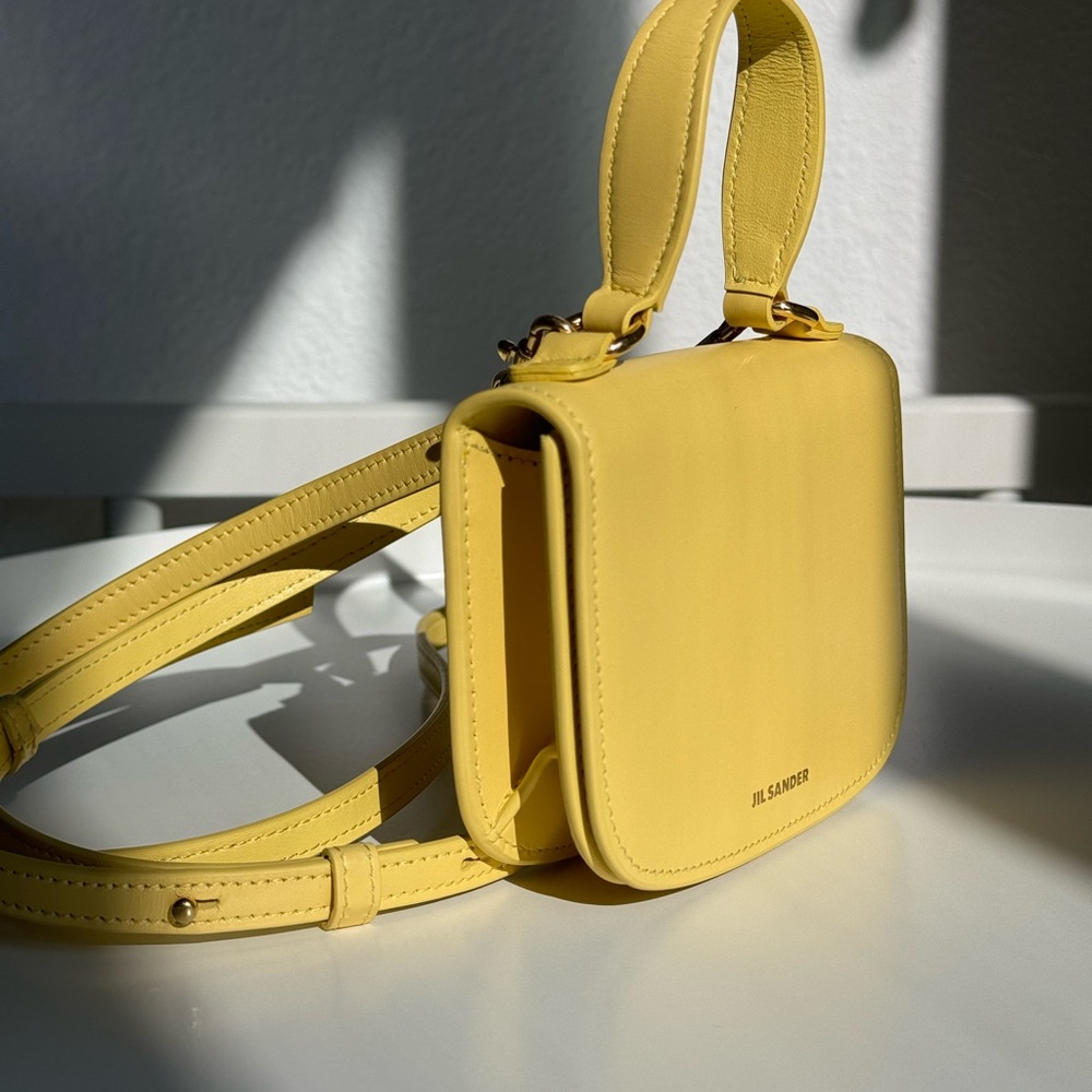 NEW Jil Sander Leather mini bag - Picture 8 of 15